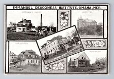 Omaha NE-Nebraska, Immanuel Deaconess Institute, Antique Vintage Postcard picture