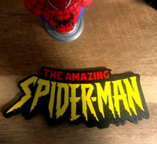 Amazing Spiderman modern logo sign display wall or shelf Marvel 3D printed 8 IN picture