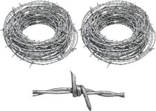 Dlh Western Real Barbed Wire 60Ft 15.5 Gauge 2 Point - Great for Crafts, Fences picture