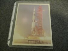 NASA SATURN V /APOLLO 6 ROCKET LAUNCH ORIGINAL 1st GEN PHOTO MSFC- A KODAK PAPER picture