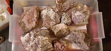 Cobaltoan Calcite Specimens 9 Pieces From Morocco  picture