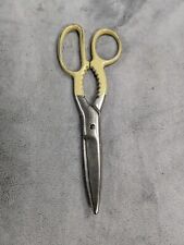 VINTAGE WISS Kitchen Shears Scissors 1960's Jar Claw Bottle Opener USA picture