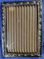 Vintage Ornate Gold Tone Brass Metal Picture Frame, 5x7 picture