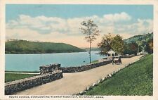 WATERBURY CT – Round Avenue Overlooking Wigwam Reservoir - 1916 picture
