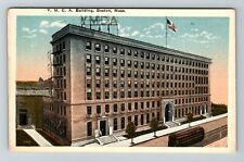 Boston MA-Massachusetts, YMCA Building Vintage Souvenir Postcard picture
