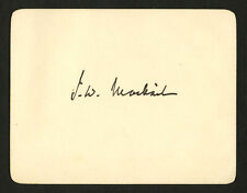 John William Mackail d1945 signed autograph 3.5x4.5 cut Virgil Scholar AB1302 picture