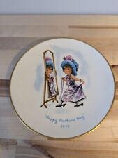 VINTAGE GORHAM MOPPETS PLATE 1975 Happy Mothers Day picture