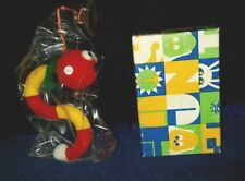 Vintage PRINCE MASCOT dangling Whimsical Worm RED / YELLOW  w/ suction cup NIB picture