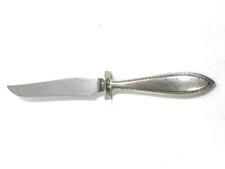 Vintage H DEF Sterling Silver Stainless Steel Blade Carving Knife Tarnished picture