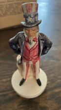 Vintage Sebastian Miniatures Uncle Sam Figurine, 1967, 4” With Box picture