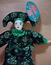 Sugar Loaf Classiques Toys Clown Jester Doll  both tags picture