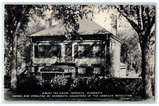 c1950's Sibley Tea House Building Front View Entrance Mendota Minnesota Postcard picture