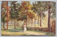 Birmingham Alabama AL Postcard, Glen Iris Park, 1910 Oilette Raphael Tuck & Sons picture