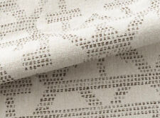 1.375 yds Holly Hunt On The Fence White Chocolate Outdoor Upholstery Fabric picture