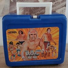 Vintage 1985 WWF Lunch Box Hulk Hogan Andre The Giant Roddy Piper - No Thermos picture