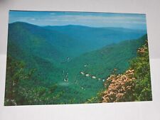 Chimney Tops Smoky Mt National Park TN Hwy 441 Postcard 1960's picture