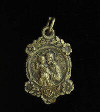 Vintage Saint Joseph Medal Religious Holy Catholic Petite Medal Small Size picture
