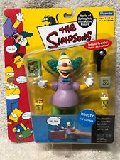 KRUSTY CLOWN Simpsons world of Springfield figure wos series 1 vintage 2000 NEW picture