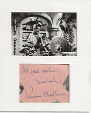 Kerwin Mathews the 7th voyage of sinbad signed genuine authentic autograph AFTAL picture