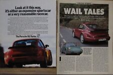 1991 Porsche 911 Turbo Ad; Road Test picture