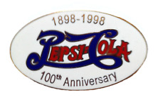 Pepsi Cola Collectible Pin Pepsi Cola Pin Pepsi 100th Anniversary 1898-1998 picture