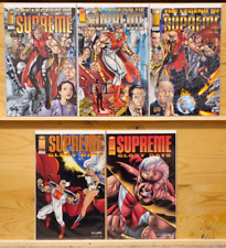 The Legend of Supreme #1 2 3 (1-3) Glory Day #1 2 Image 1994-1995 both Complete picture