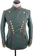 WWI German Empire Uhlan red pipped Officer Flied Grey Tunic Jacket High Quality picture