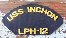 USS Inchon LPH-12 Patch Military US Navy Iwo Jima Amphibious Assault Ship  picture