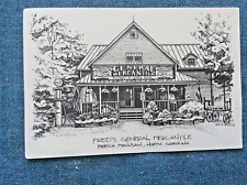 Vintage Fred's General Mercantile, Beech Mountain NC Advertisement  Postcard picture