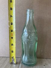 Vintage Turquoise Hobble-skirt ST Petersburg Florida Coca Cola Bottle 1900s picture