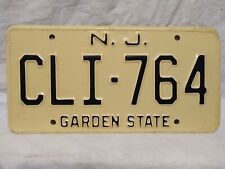 New Jersey The Garden State License Plate 1960 - 1970 picture