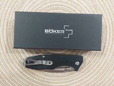 Boker Plus Caracal 42 Slipjoint Black Handle Folding Knife 01BO753 picture