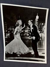 1950s Ginger Rogers Fred Astaire Photo Still | B&W 8x10