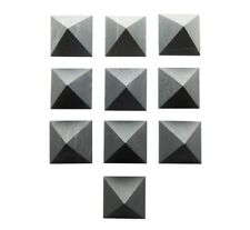Pyramid unpolished shungite 40mm 1,57` Set 10 pcs EMF protection wholesale C60 picture