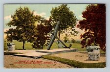 Arlington VA-Virginia, U.S.S. Maine Anchor, National Cemetery Vintage Postcard picture