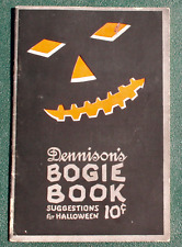 Dennison's Bogie Book, 1922,Suggestions for  Halloween , Original 1922 picture