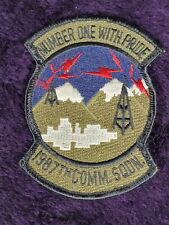 Vintage Original 1987th Communications Squadron (BDU Patch) picture