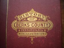 History of Berks County Pa 1886 picture