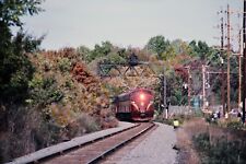 Vtg 1986 Train Slide 5706 PRR Pennsylvania Railroad Engine X6R167 picture