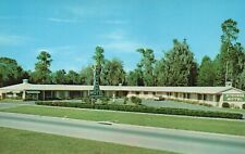 Postcard FL Ocala Florida Stevens Motel South Dixie Hwy Chrome Vintage PC f3953 picture