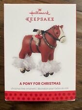 HALLMARK 2013 A PONY FOR CHRISTMAS # 16 IN SERIES ORNAMENT picture
