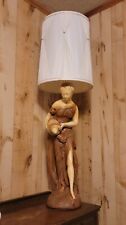 Vintage Roman Greek Goddess Statue Lamp 51