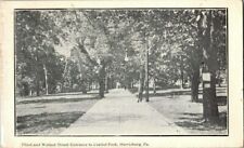 1905. 3RD & WALNUT STREET. ENTRANCE TO CAPITOL PARK. HARRISBURG PA POSTCARD FF11 picture