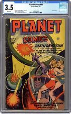 Planet Comics #43 CGC 3.5 1945 2709047004 picture