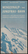 Wengernalp-und Jungfrau-Bahn Switzerland visitor brochure 1939 picture