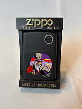 1996 Zippo Lighter Stanley Mouse One More Saturday Nite Grateful Dead Rock Art picture