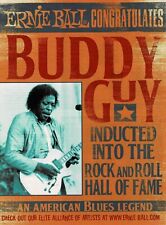BUDDY GUY - American Blues Legend - Ernie Ball - 2005 Print Advertisement picture