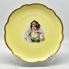 Antique Limoges France Porcelain Royal Luise Von Preussen Portrait 10