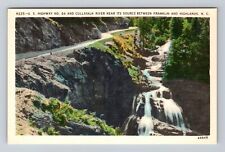 Highlands NC-North Carolina, US Highway, Antique, Vintage Postcard picture
