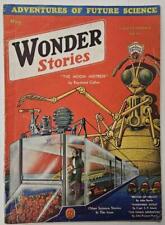 Wonder Stories May 1932 Frank R. Paul "The Moon Mistress" Cvr; Gallun picture